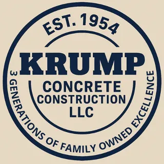 Krump Construction founded in 1954 badge